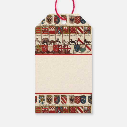 ワロニアの紋章 ギフトタグ (裏面)