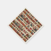 ワロニアの紋章 スタンダードカクテルナプキン (角)