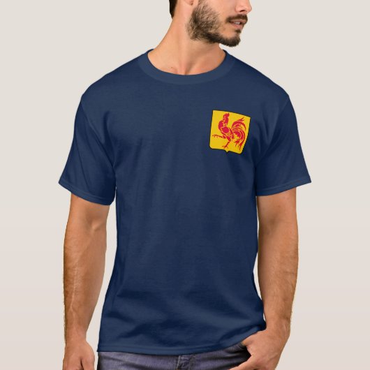 ワロニアの紋章 Tシャツ (正面)
