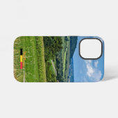 ワロニアの美しい風景、旅行 iPhoneケース (裏面横)