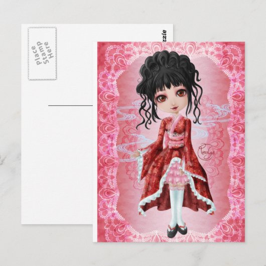 ワロリータ ポストカード (正面/裏面)