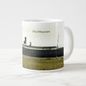 ワワタムジャンボマグのチーフ ジャンボコーヒーマグカップ (正面右)