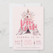 ワワワティーピー誕生パーティー招待状 招待状 (正面)