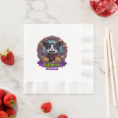 ワンちゃんハロウィーンの衣装 縁ありランチョンナプキン (インサイチュ)