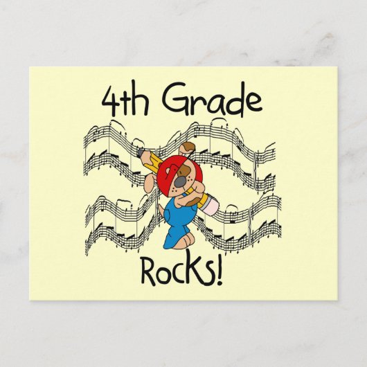 ワンちゃん四年生Tシャツ&ギフト ポストカード (正面)