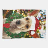 ワンちゃん達に喜ぶ キッチンタオル (横)