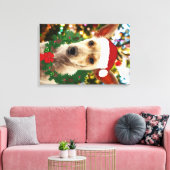 ワンちゃん達に喜ぶ キャンバスプリント (インサイチュ (リビング))