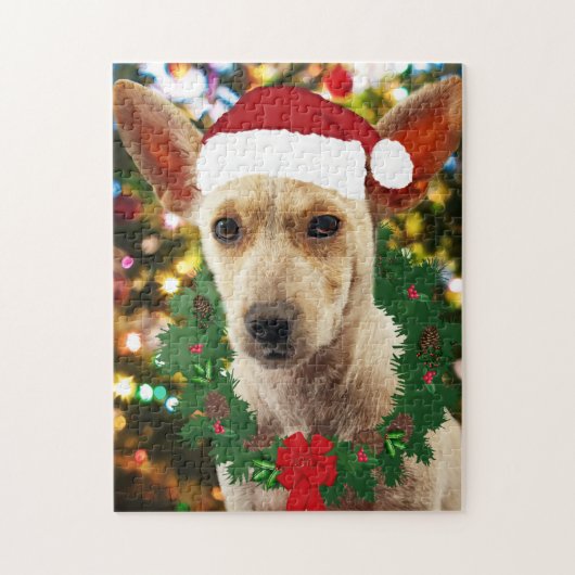 ワンちゃん達に喜ぶ ジグソーパズル (縦)