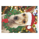 ワンちゃん達に喜ぶ テーブルクロス (正面(横))