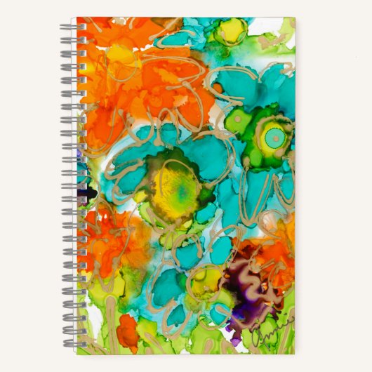 ワンよくはしゃぐ・ラビチュード・スモール・ジャーナル ノートブック (正面)