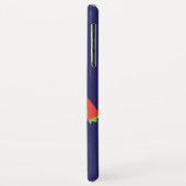 ワンアイドエイリアンキッズ名前をカスタムするオレンジブルー Case-Mate iPhoneケース (裏面/左)