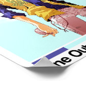 ワンアウトアニメポスタープリント ポスター (角)