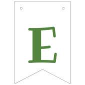 ワンアボカドベビーファースト誕生日 バンティングフラッグ (第3の旗)