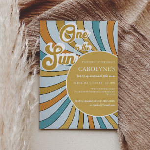 ワンインザサンシャインレトロ1歳 招待状