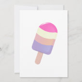 ワンインザサンピンクガールビーチ1stバースデーパーティー 招待状 (裏面)