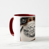 ワンウェイトゥトラベルテーマ マグカップ (正面左)