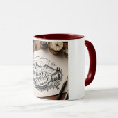 ワンウェイトゥトラベルテーマ マグカップ (正面右)