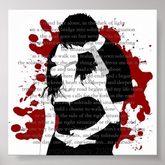 ワンウェイブリッジ ポスター (正面)