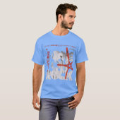 ワンオク女子男子 Tシャツ (正面フル)