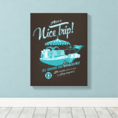 ワンカターニアに乗れ! キャンバスプリント (インサイチュ (ウッドフロア))