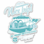 ワンカターニアに乗れ! シール (正面)