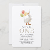 ワンガウ間抜けグライージュギンガム1日 招待状 (正面)