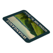 ワンガヌイ国立公園ニュージーランドヴィンテージ マグネット (右側)