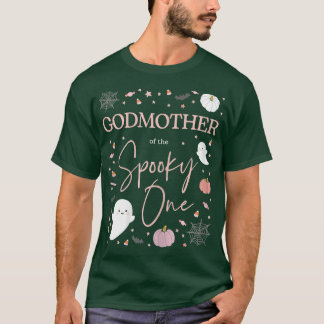 ワンガールファースト不気味誕生日の女性のゴッドマザー Tシャツ