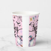 ワンガール不気味かわいい幽霊ハロウィーン1歳の誕生日 紙コップ (右)