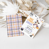 ワンガ不気味ースハロウィーン誕生日招待状 招待状