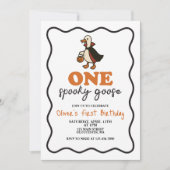 ワンガ不気味ースハロウィーン 招待状 (正面)