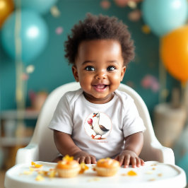 ワンガ間抜けースカスタム ベビーボディスーツ