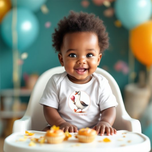 ワンガ間抜けースカスタム ベビーボディスーツ