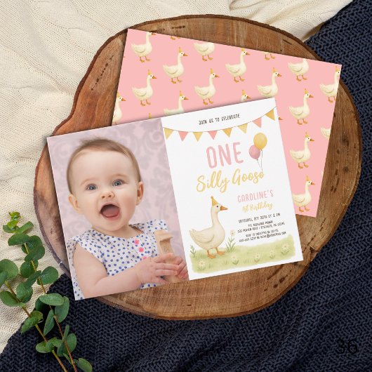 ワンガ間抜けースガールファースト誕生日 招待状