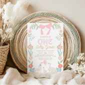 ワンガ間抜けースピンクフローラ1日 招待状