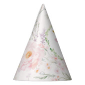 ワンガ間抜けースピンクボーガール誕生日 パーティーハット (左)