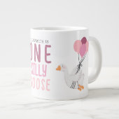 ワンガ間抜けースピンク誕生日 ジャンボコーヒーマグカップ (正面右)