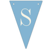 ワンガ間抜けースファースト誕生日 バンティングフラッグ (第1の旗)