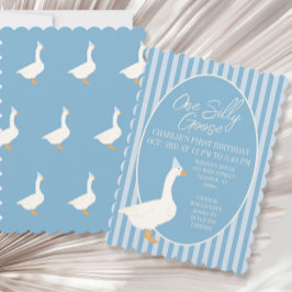 ワンガ間抜けースファースト誕生日 招待状