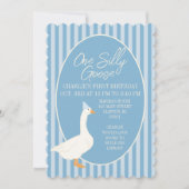 ワンガ間抜けースファースト誕生日 招待状 (正面)