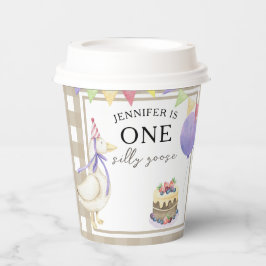 ワンガ間抜けースファースト誕生日 紙コップ
