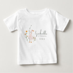 ワンガ間抜けースフェスト誕生日ミニマリズムクラシック ベビーTシャツ