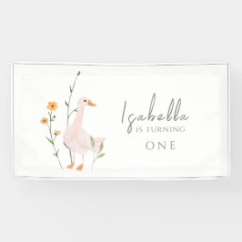 ワンガ間抜けースフェスト誕生日ミニマリズムクラシック 横断幕