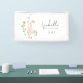 ワンガ間抜けースフェスト誕生日ミニマリズムクラシック 横断幕 (トレードショー)