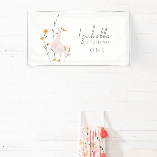 ワンガ間抜けースフェスト誕生日ミニマリズムクラシック 横断幕 (インサイチュ)