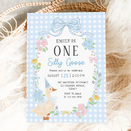 ワンガ間抜けースフローラ1歳の招待状 招待状