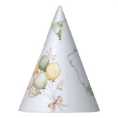 ワンガ間抜けースブルーボウクレストヴィンテージ パーティーハット (左)