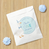 ワンガ間抜けースブルーボーイファースト誕生日ありがとう フェイバーバッグ