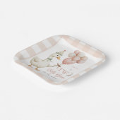 ワンガ間抜けースベビー2回目の誕生日 ペーパープレート (傾斜あり)