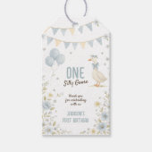 ワンガ間抜けースボーイファースト誕生日 ギフトタグ (正面)